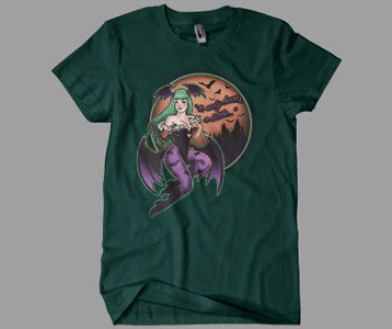 Darkstalkers Morrigan Aensland T-Shirt