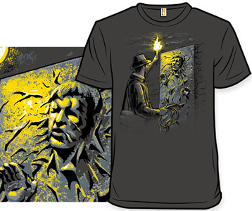 Indiana Jones Han Solo Carbonite T-Shirt