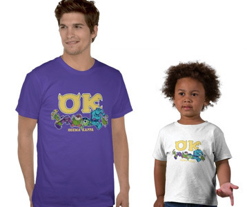 Monsters University Oozma Kappa Fraternity T-Shirt