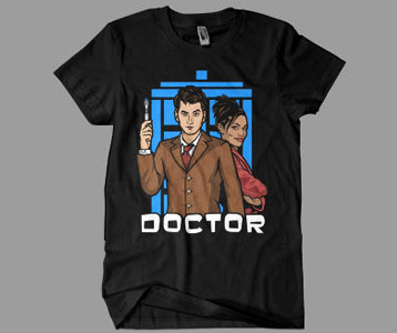 Archer Doctor Who T-Shirt