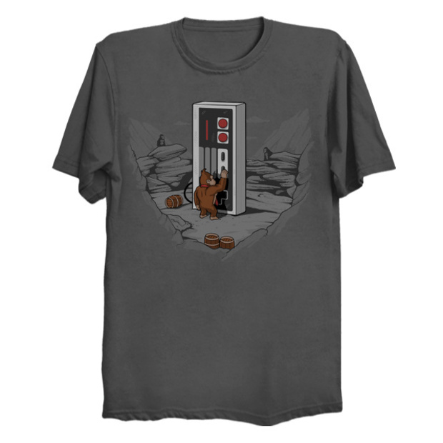 Dawn of Gaming NES Controller Monolith T-Shirt