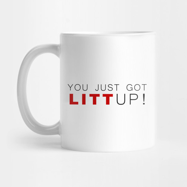 You Just Got Litt Up by Louis 11 oz Funny Mug BeeGeeTees 05128