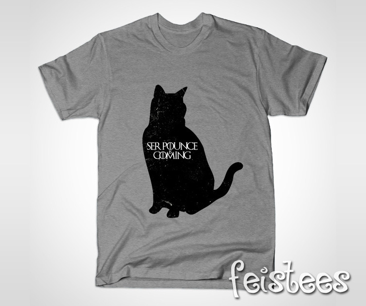 Ser Pounce Game of Thrones T-Shirt - King Tommen GOT Cat Shirt