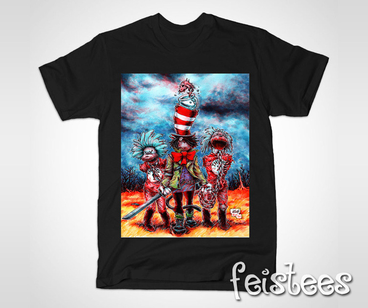 Dr. Seuss Walking Dead T-Shirt