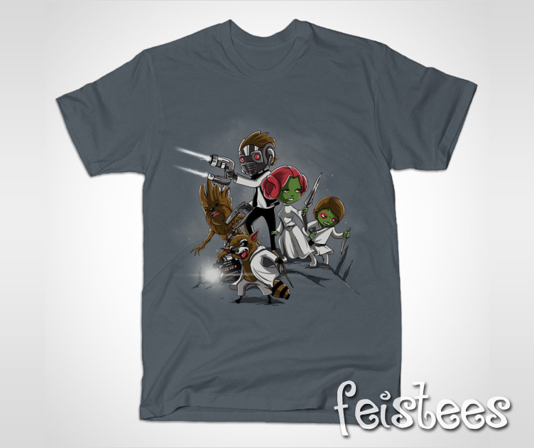 Guardians of the Galaxy Star Wars T-Shirt