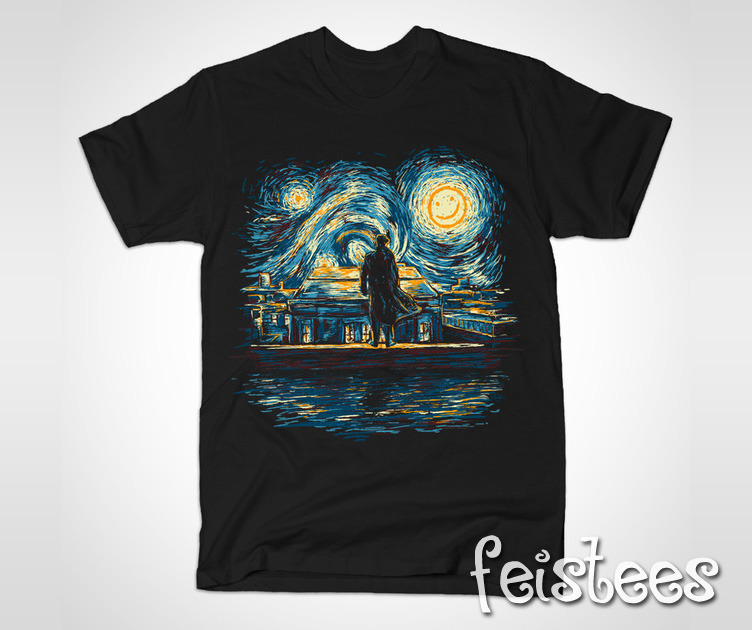 Sherlock Starry Night T-Shirt