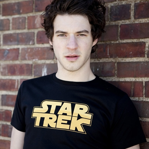 Star Trek Star Wars Logo T-Shirt