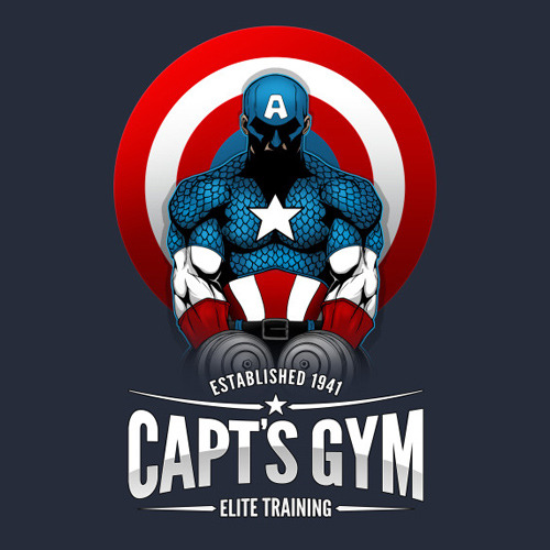 Captain America Gym Shirt