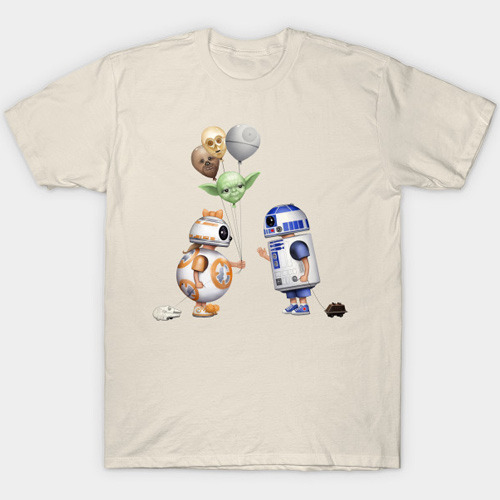 Star Wars BB-8 R2-D2 T-Shirt - Cute Star Wars Shirt