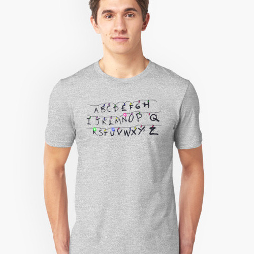 Stranger Things Christmas Lights RUN T-Shirt