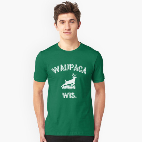 Dustin's Waupaca Wis. T-Shirt from Stranger Things