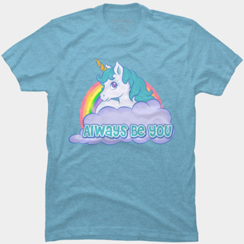 The Rock's Always Be You Unicorn T-Shirt from Central Intelligence