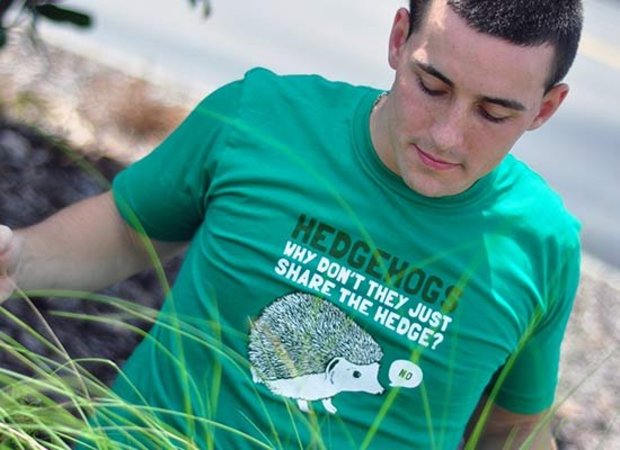 Hedgehogs Don't Share the Hedge T-Shirt