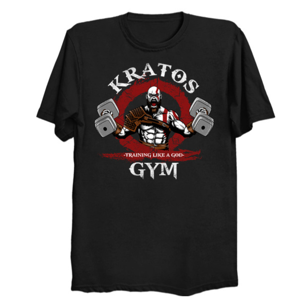 God of War Kratos Gym T-Shirt
