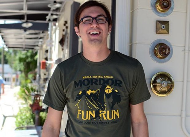 Lord of the Rings Middle Earth Mordor Fun Run T-Shirt