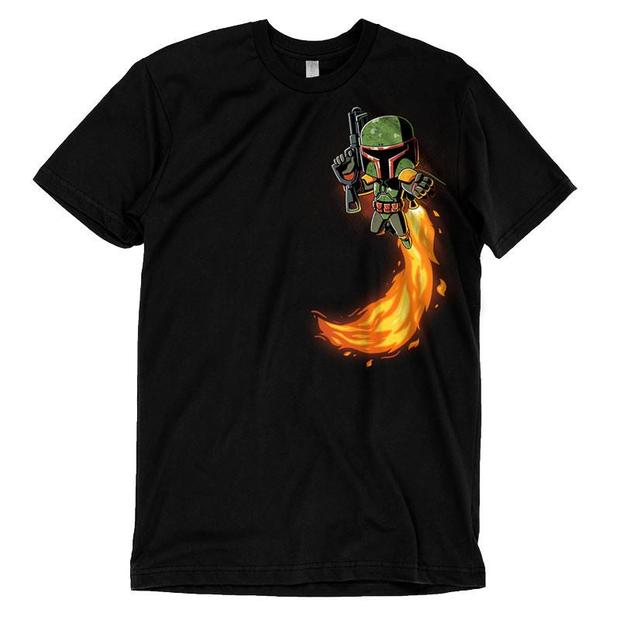 Glow-in-the-Dark Boba Fett Jetpack T-Shirt