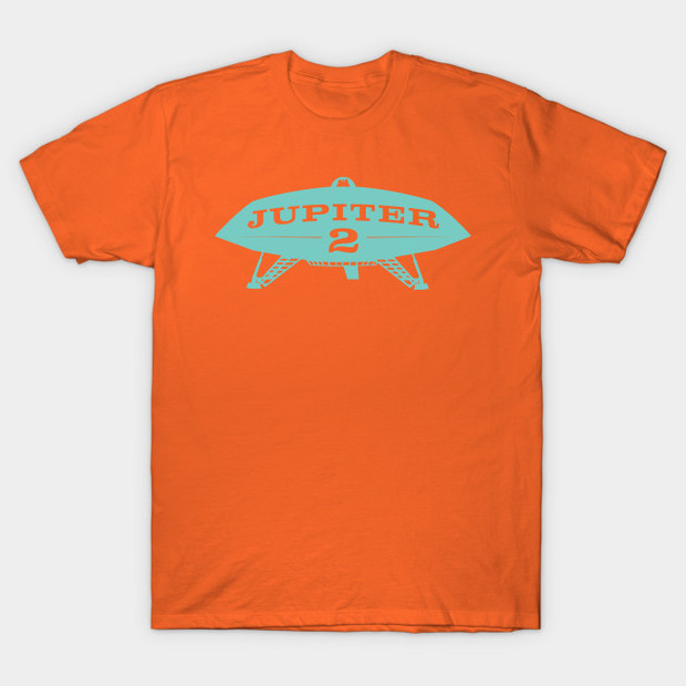 Lost in Space Original Jupiter 2 Spaceship T-Shirt
