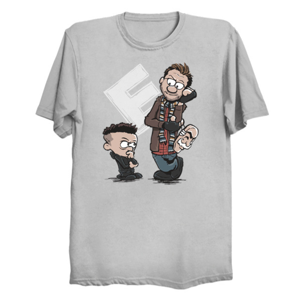 Mr. Robot Calvin and Hobbes T-Shirt