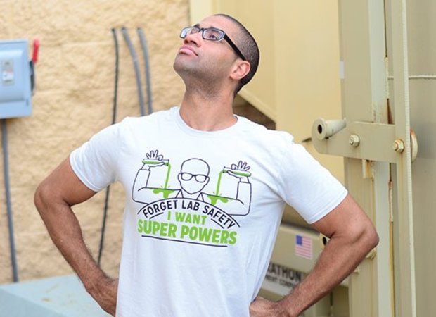 Screw Your Lab Safety I Want Superpowers Short Sleeve T Shirt