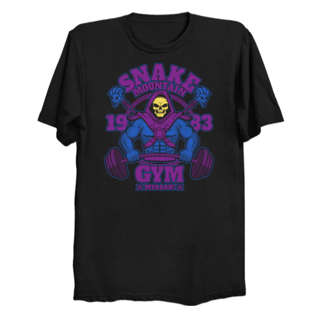 Skeletor Gym T-Shirt - Snake Mountain Gym