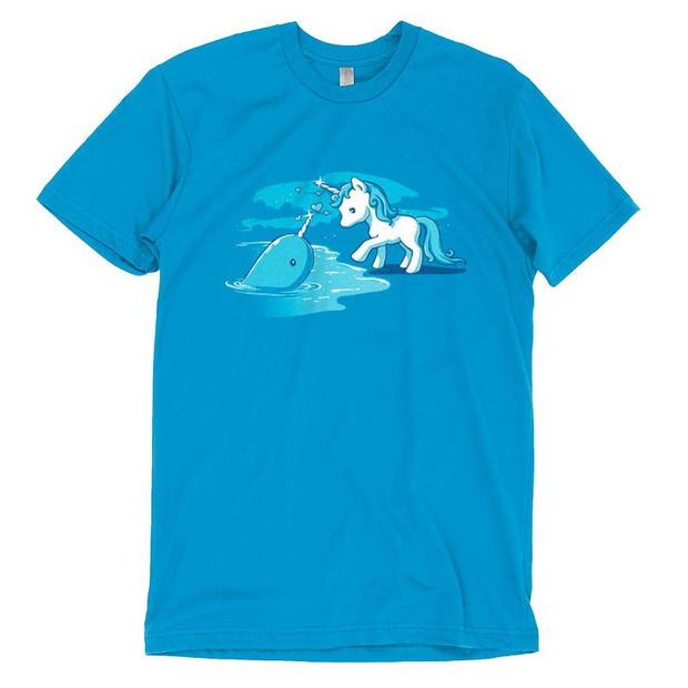 Forbidden Love Narwhal Unicorn T-Shirt