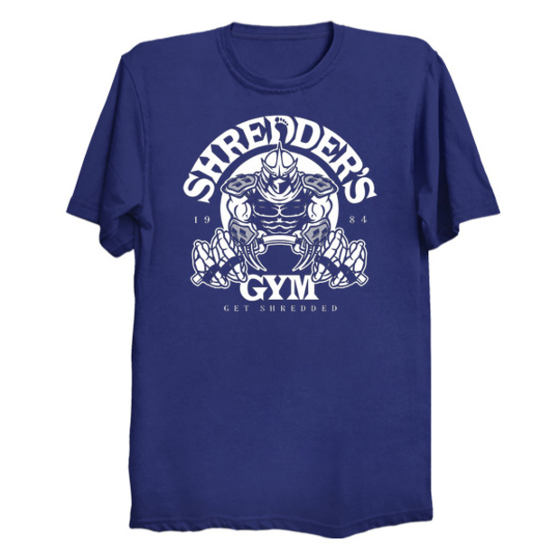 Shredder's Gym Workout T-Shirt - Teenage Mutant Ninja Turtles