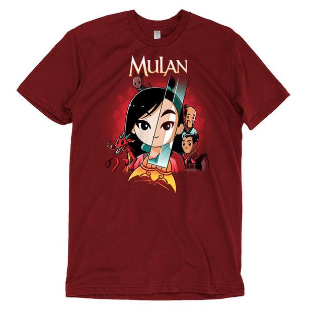 Cute Disney Mulan Poster Art T-Shirt