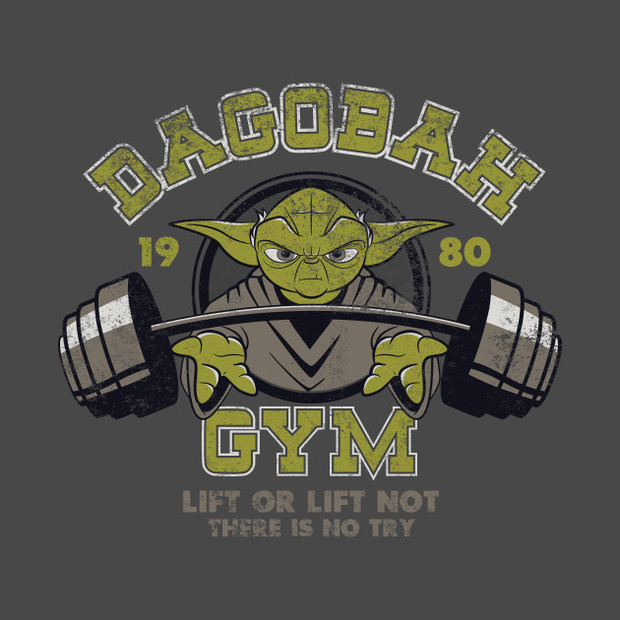 Yoda Dagobah Gym T-Shirt