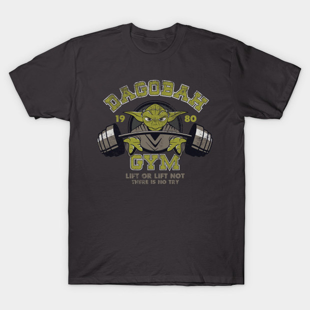 Yoda Dagobah Gym T-Shirt