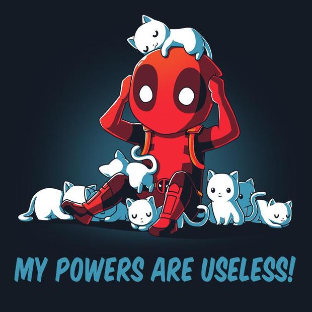 Deadpool kitten shirt hotsell