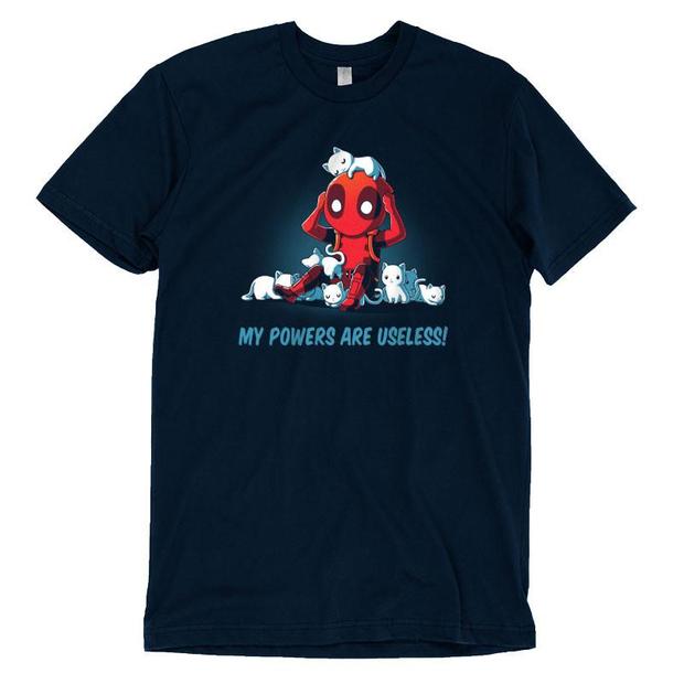 My Powers are Useless Deadpool Kittens T-Shirt