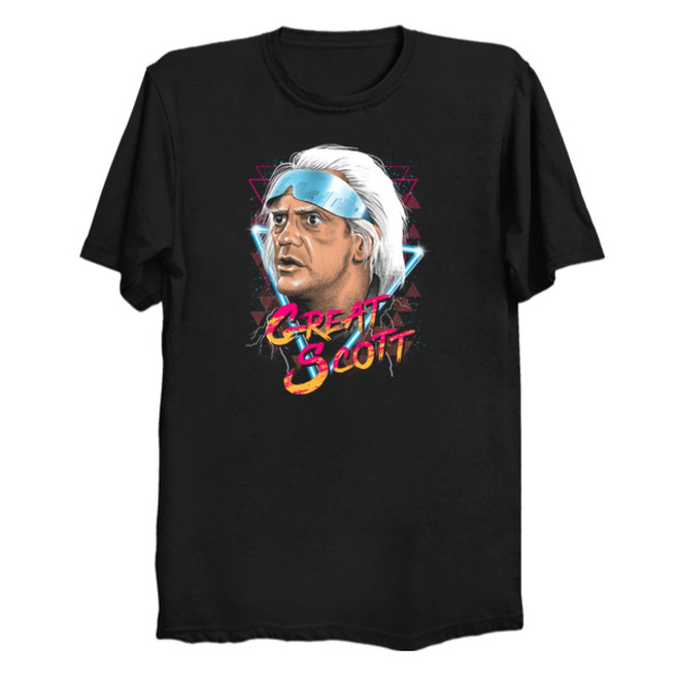 Great Scott Back to the Future T-Shirt - Doc Brown Quote