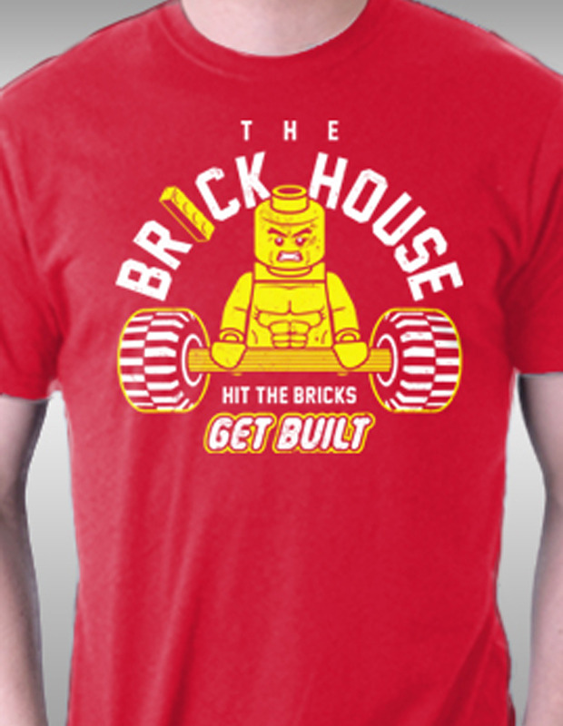 The Brick House Lego Workout T-Shirt