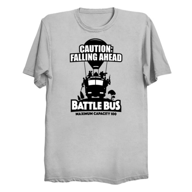 Battle Bus Victory Royale Fortnite T-Shirt