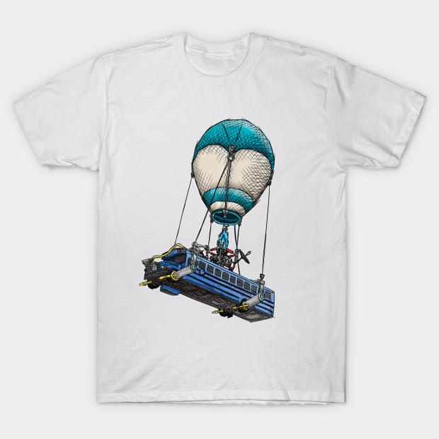 Fortnite Battle Bus T-Shirt