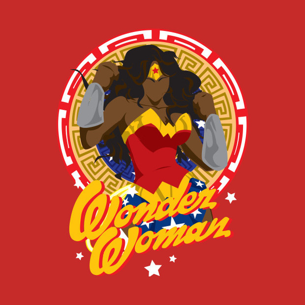 African american wonder woman shirt online