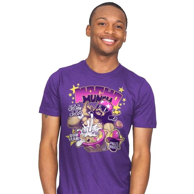 Macho Man Cereal T-Shirt - Macho Munch Shirt