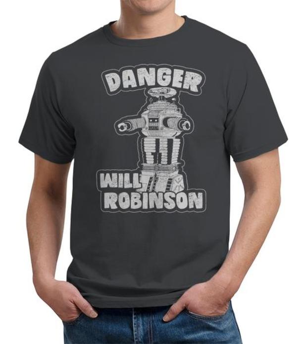 Danger Will Robinson Lost in Space Robot T-Shirt