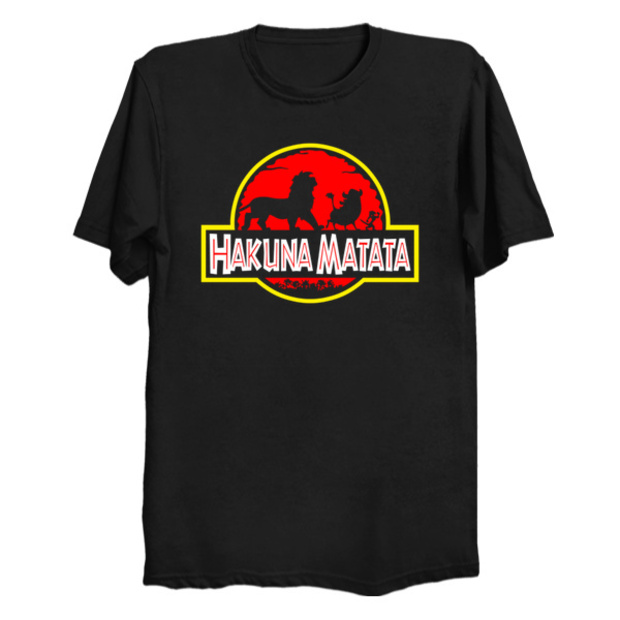 Hakuna Matata Jurassic Park Logo T-Shirt