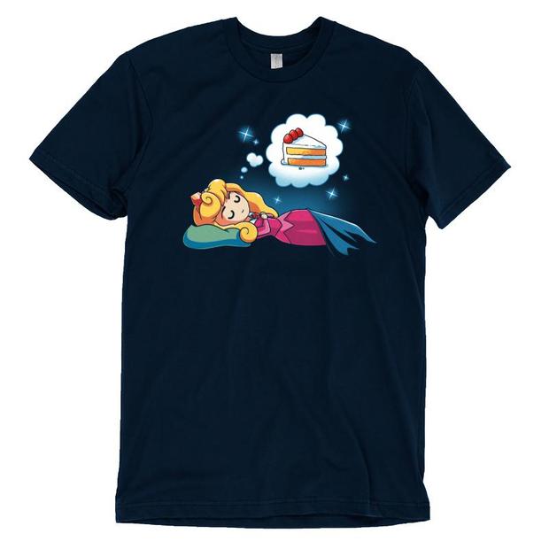 Sleeping Beauty Dreaming of Cake T-Shirt