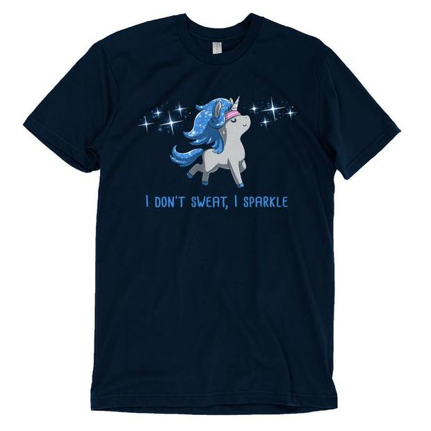 I Don't Sweat, I Sparkle Unicorn T-Shirt