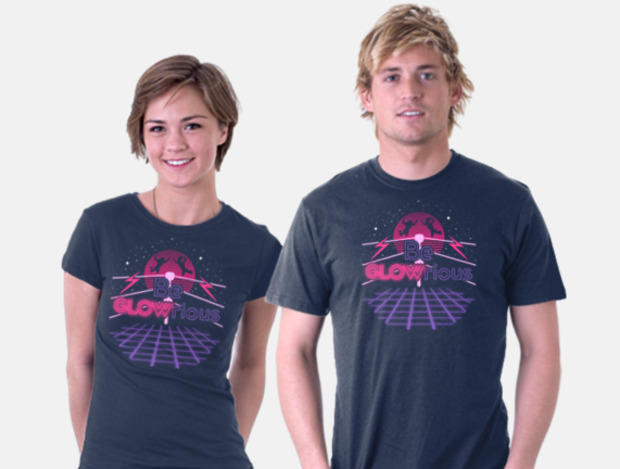 Be GLOWrious! GLOW Netflix TV Show T-Shirt