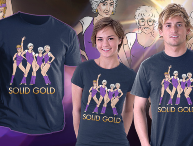 Solid Gold Golden Girls T-Shirt