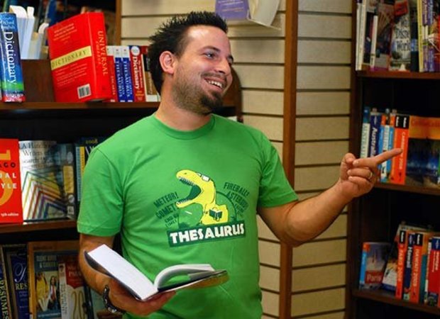 Thesaurus Dinosaur T-Shirt