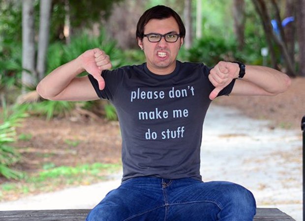 Please Don't Make Me Do Stuff T-Shirt