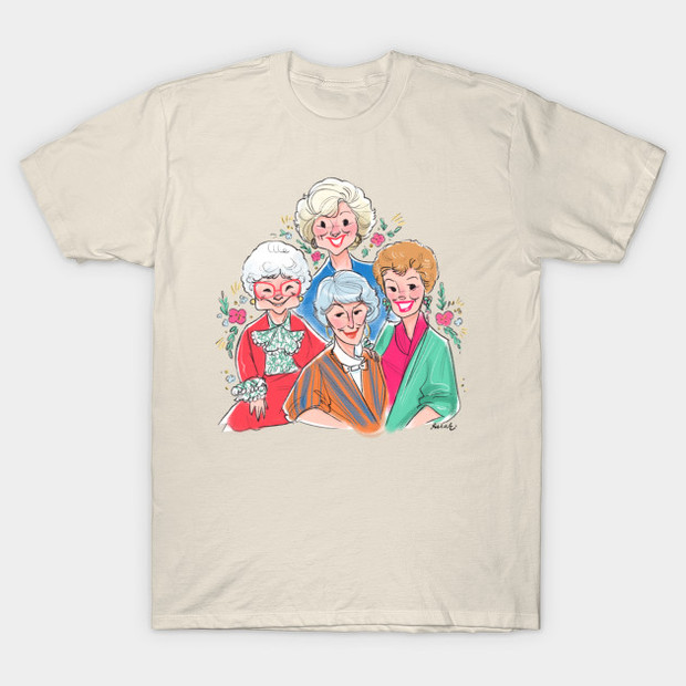 Golden Girls Cast Portrait T-Shirt