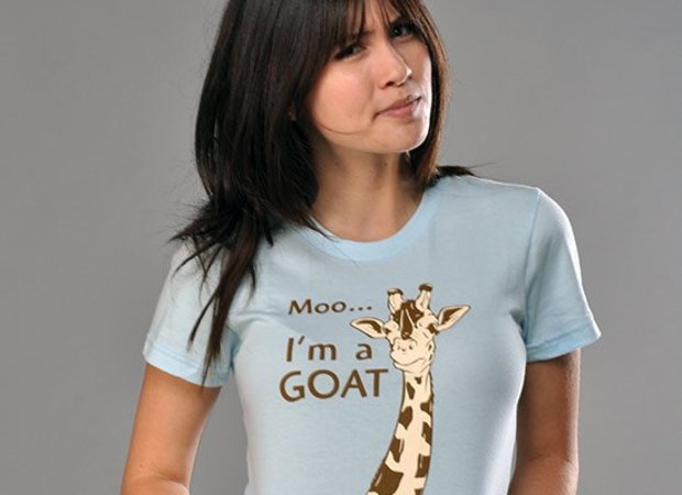 Moo, I'm a Goat Giraffe T-Shirt