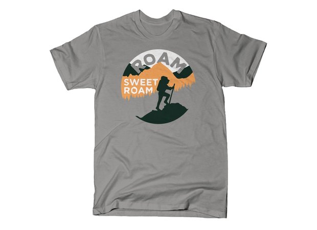 Roam Sweet Roam Hiking T-Shirt