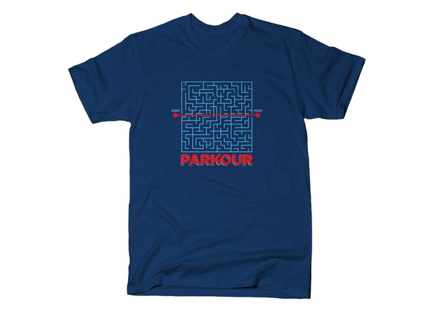 Parkour Maze Shortcut T-Shirt