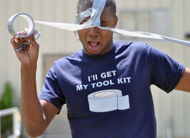I'll Get My Tool Kit Duct Tape T-Shirt